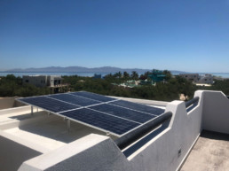 The Solar Panels on the Roof of Casa Mertens