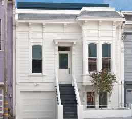 Historic Rehabilitation in Noe Valley District Front Facade